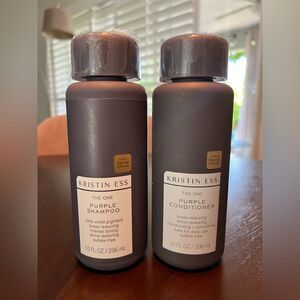 Kristin Ess The One Purple Shampoo & Conditioner 💗 10 Fl Oz each 💗 Sealed